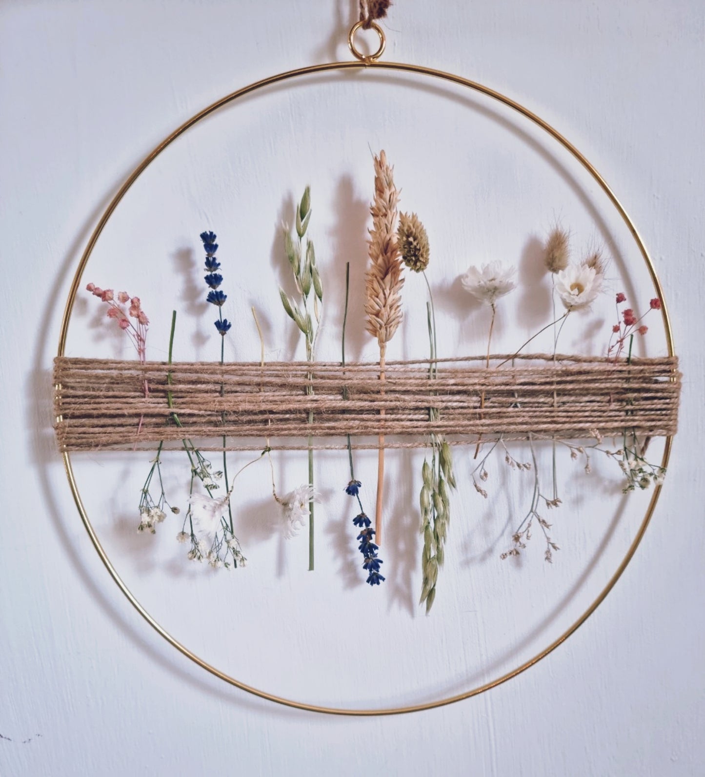 Dried Flower Hoop