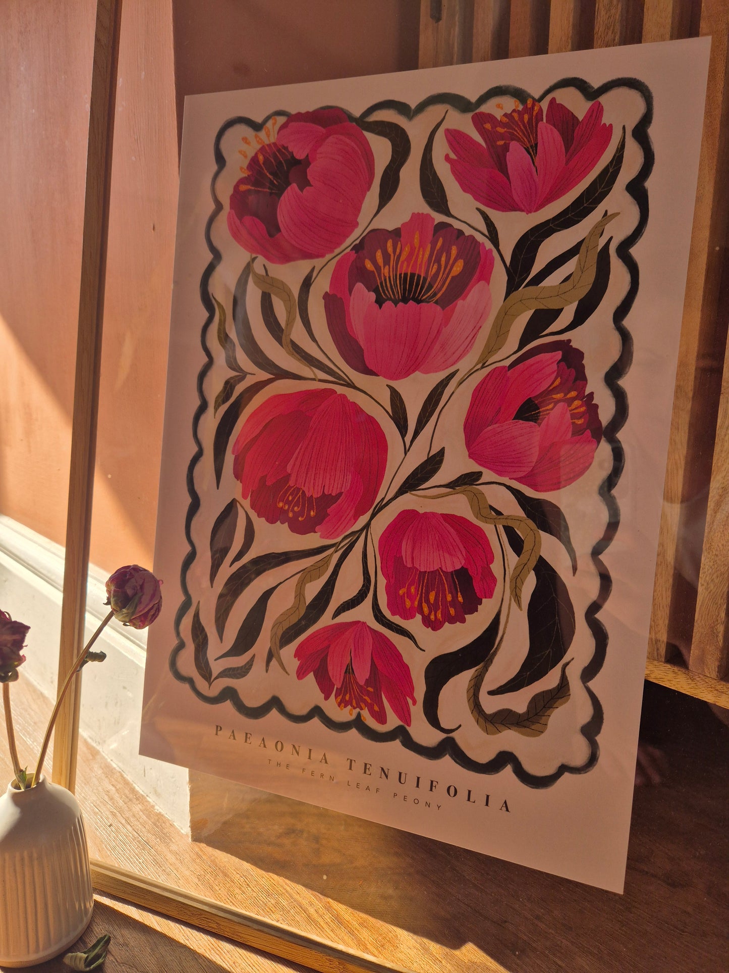 Kate Fox Design - The Fern Leaf Peony