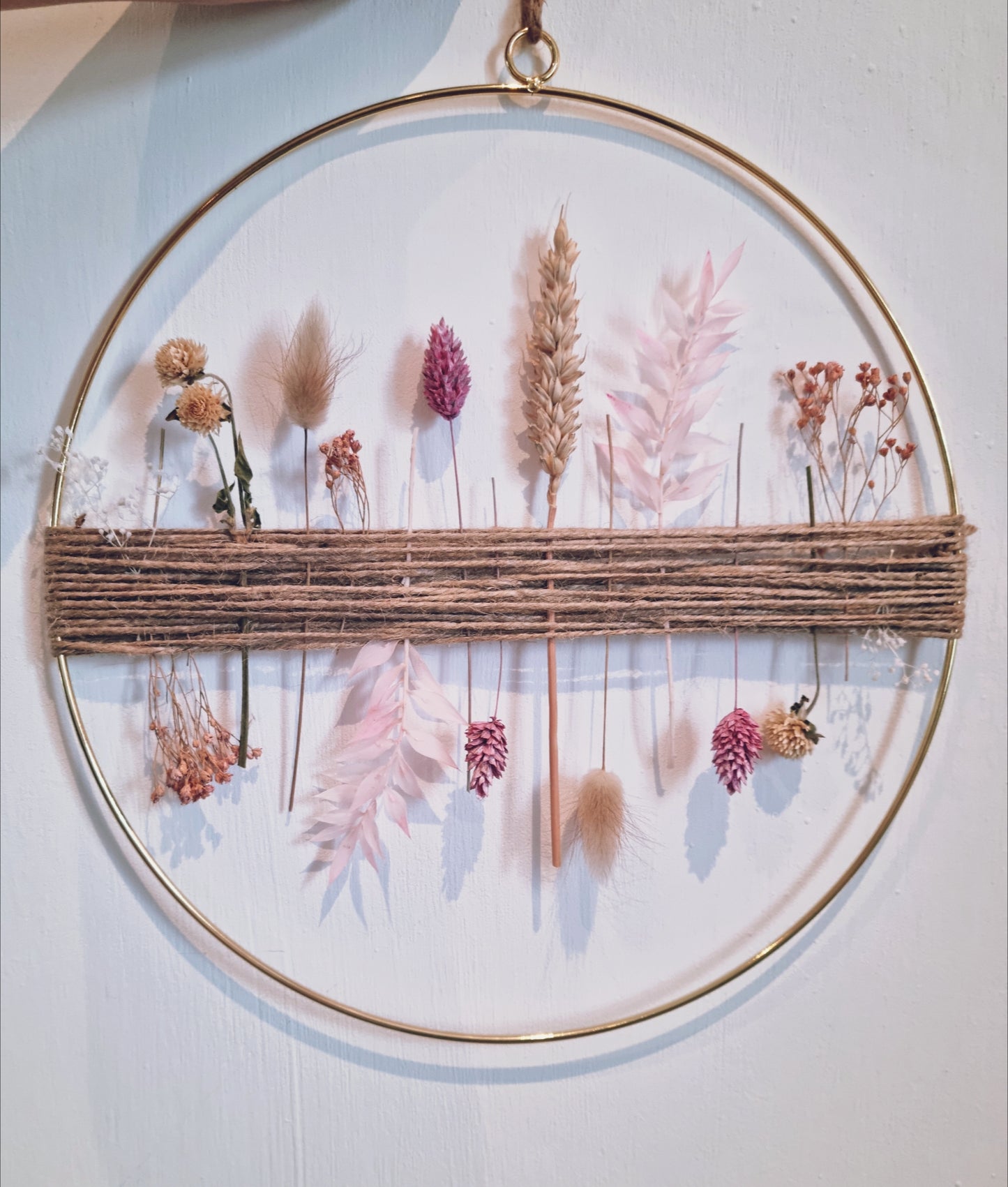 Dried Flower Hoops