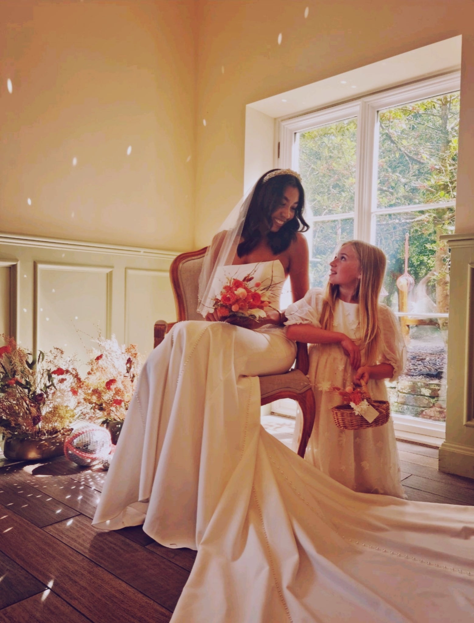 dried wedding flowers