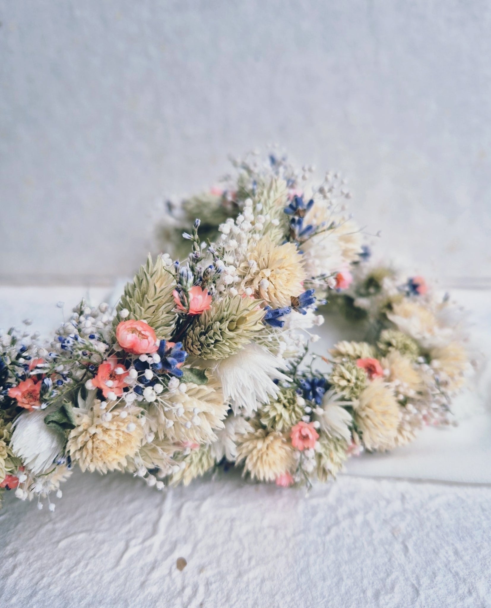 Dried flower crowns