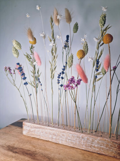 Dried flower arrangements