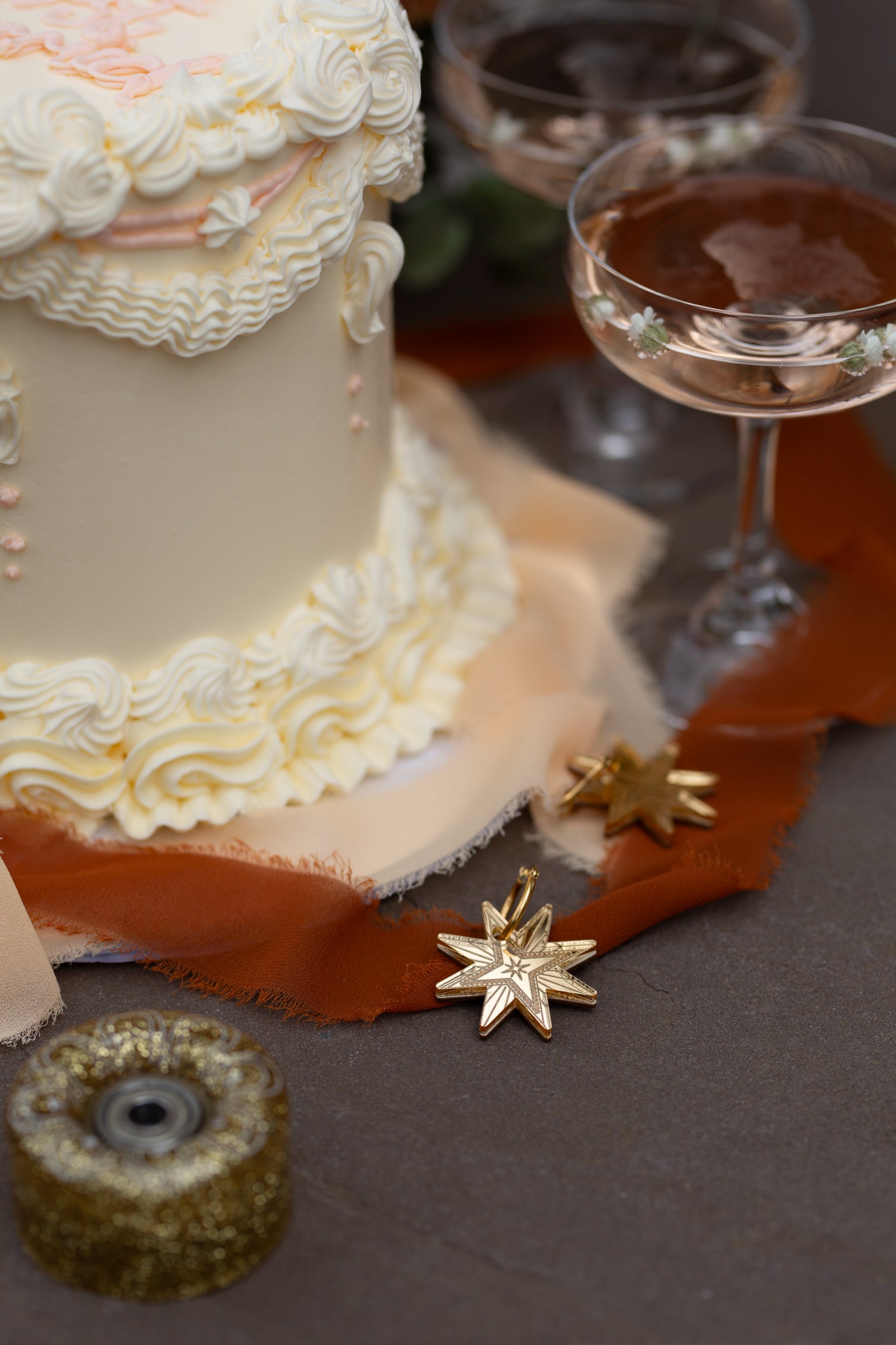 Dried wedding flowers