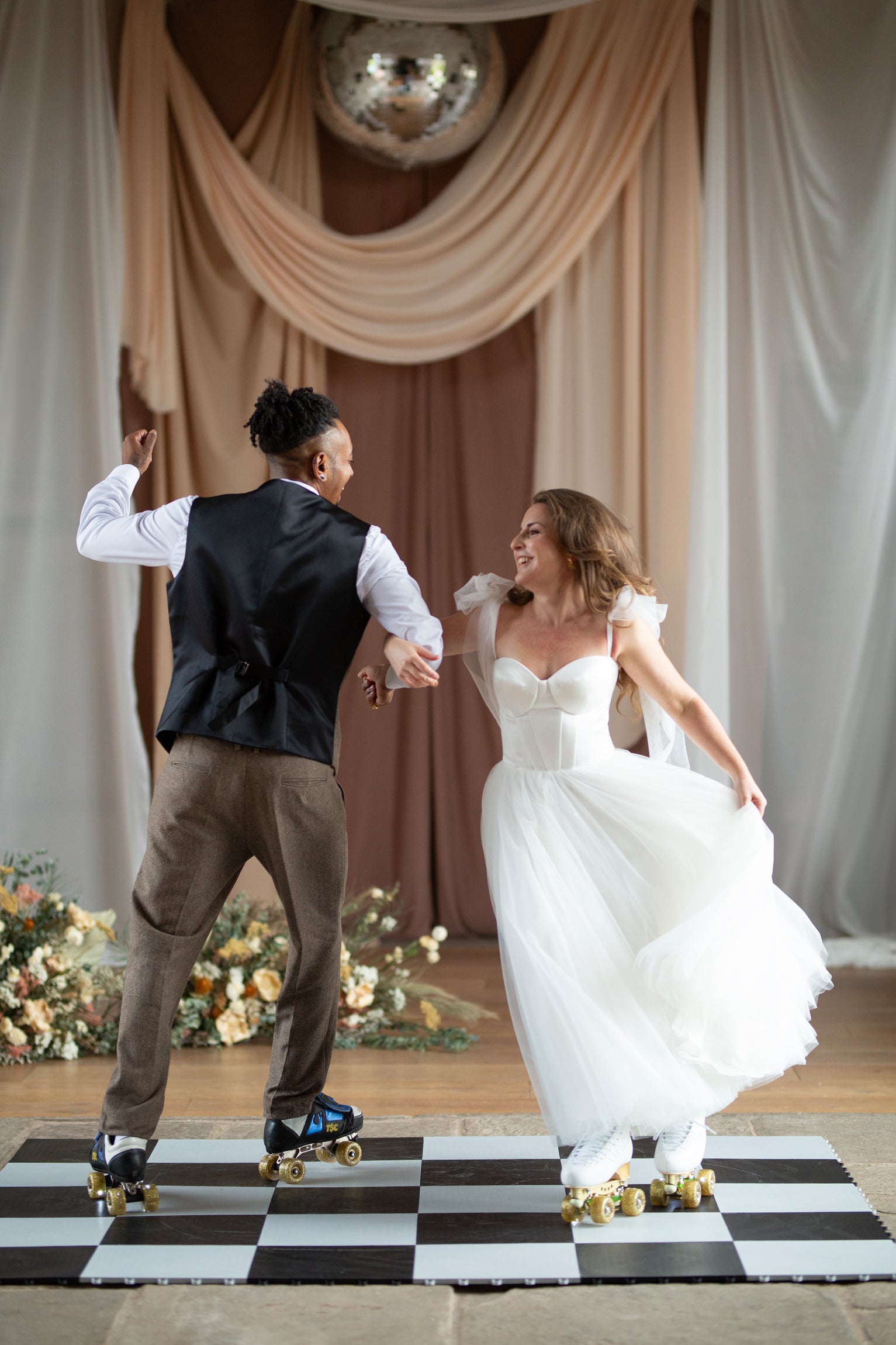 dried wedding flowers