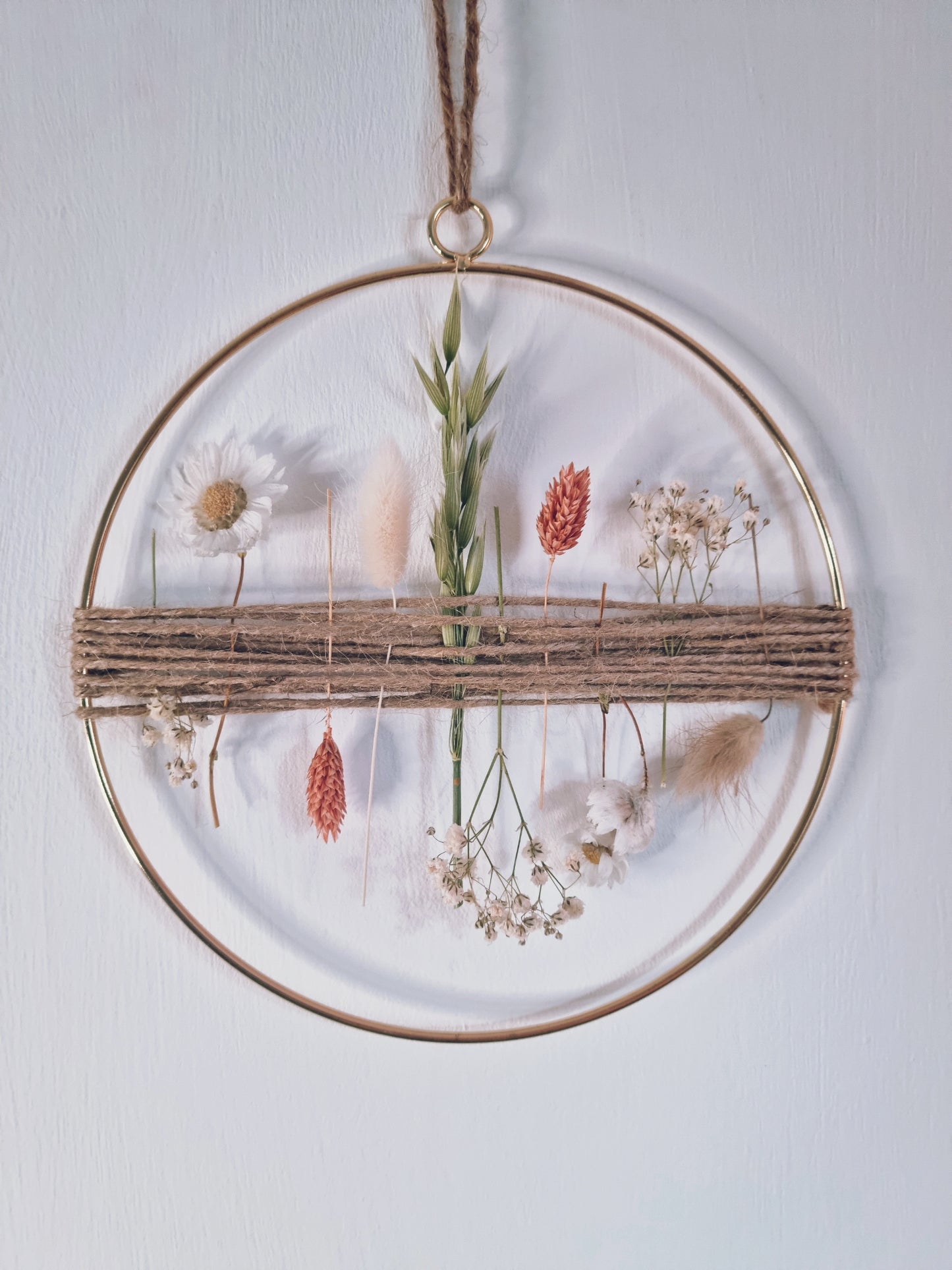 Dried Flower Hoop