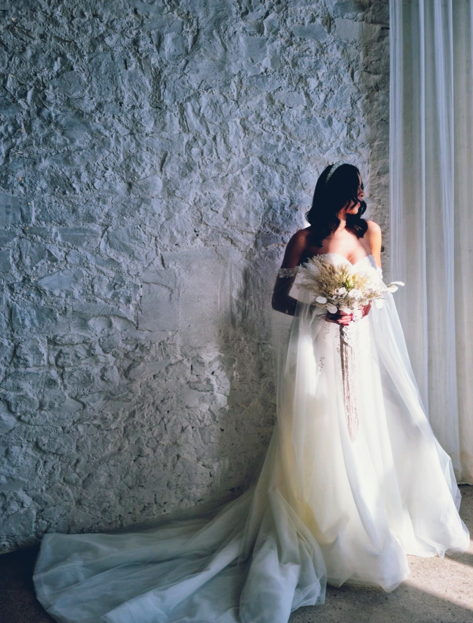 dried wedding flowers