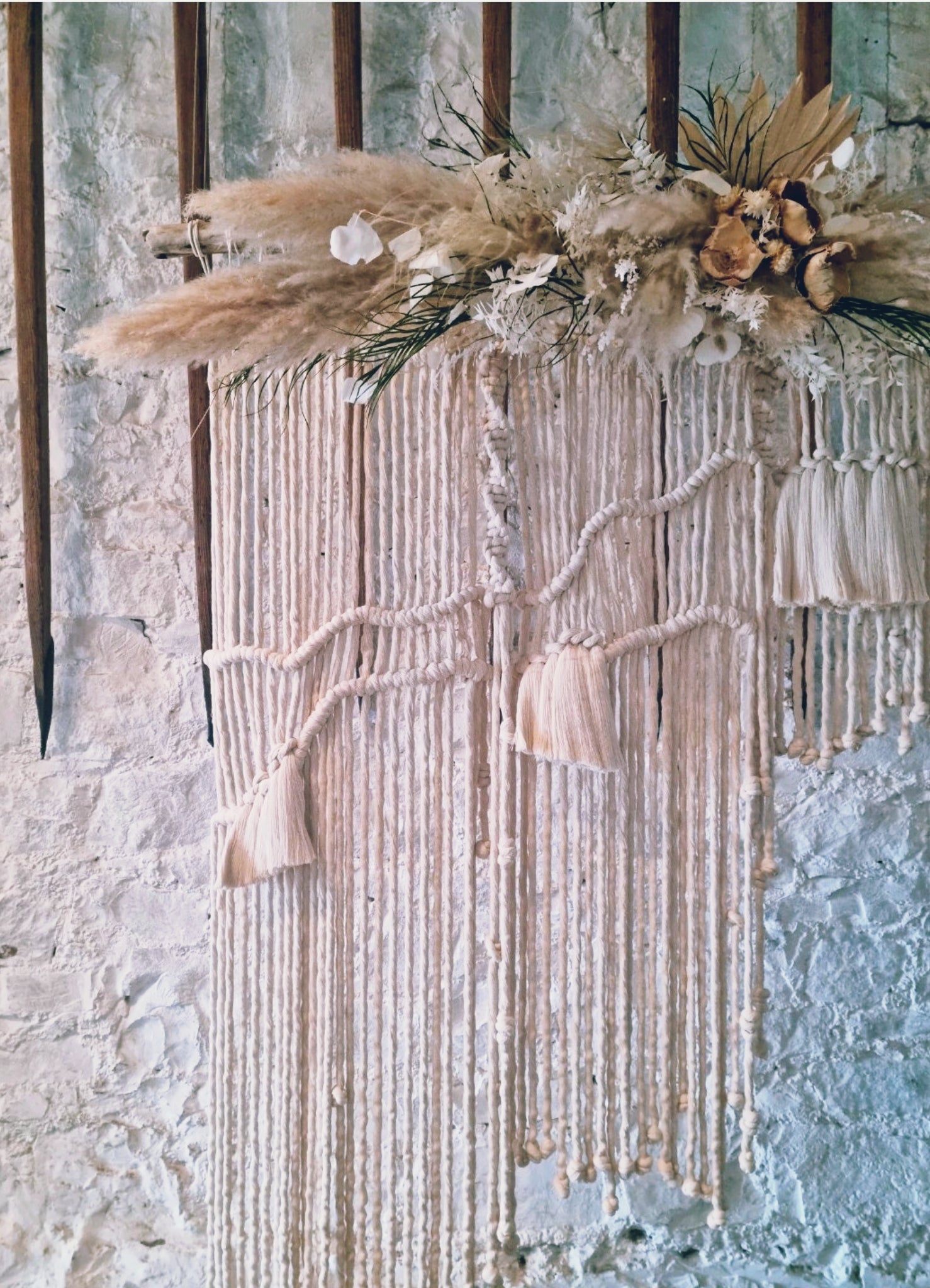 dried wedding flowers