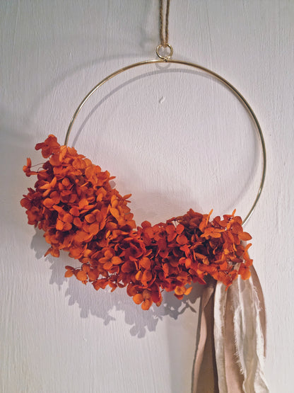 Dried Flower Hoop