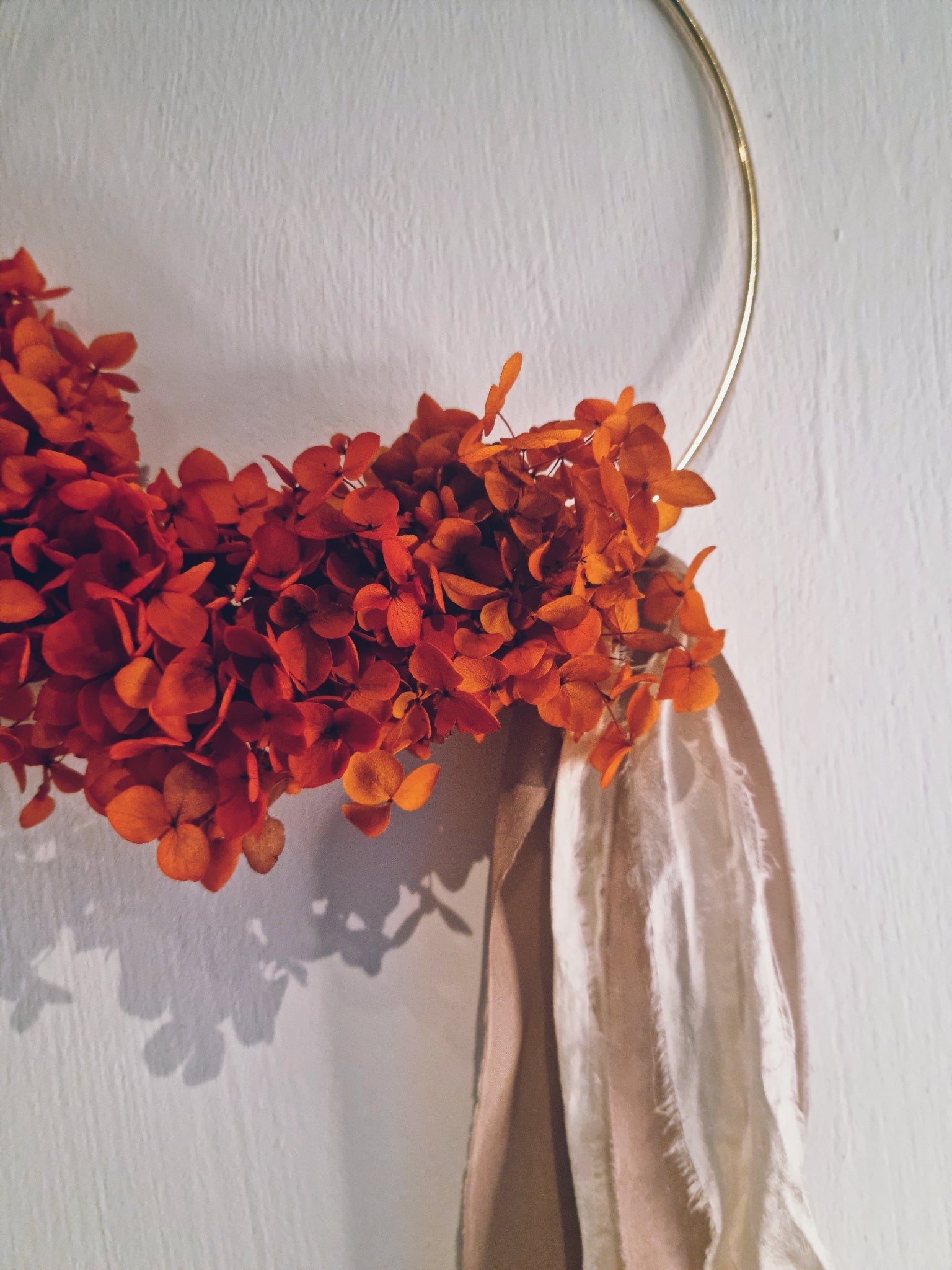 Dried Flower Hoop